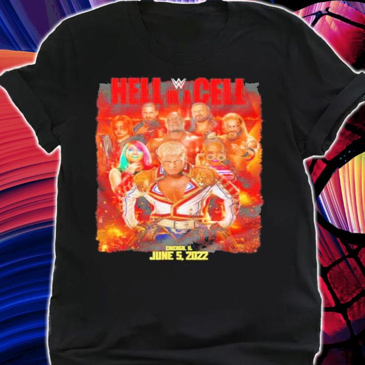 WWE Hell In A Cell Event June 5 2022 Shirt t-shirt shirt