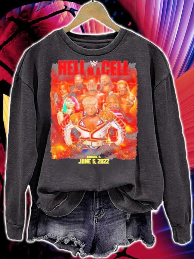 WWE Hell In A Cell Event June 5 2022 Shirt t-shirt sweatshirt