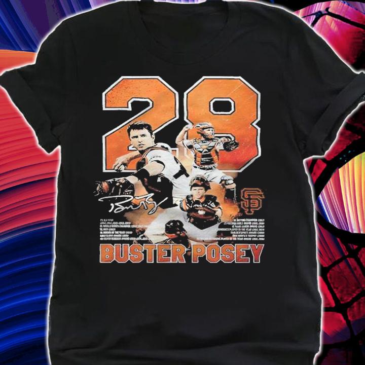 28 signature Buster Posey San Francisco shirt t-shirt shirt