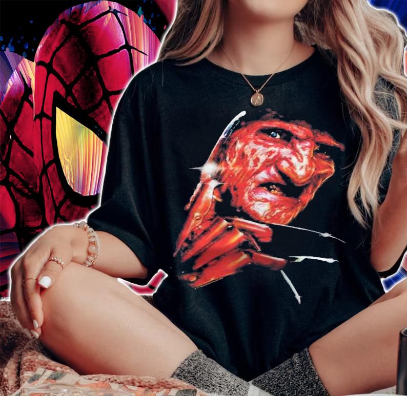 A Nightmare On Elm Street Freddys Face Shirt t-shirt woman shirt