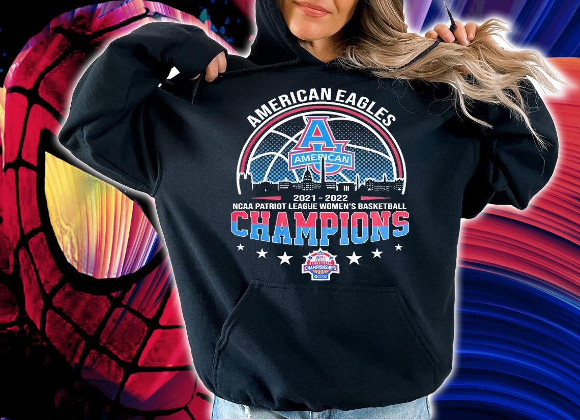 American Eagles 2022 NCAA Patriot League Women's Basketball Champions T-Shirt t-shirt hoodie