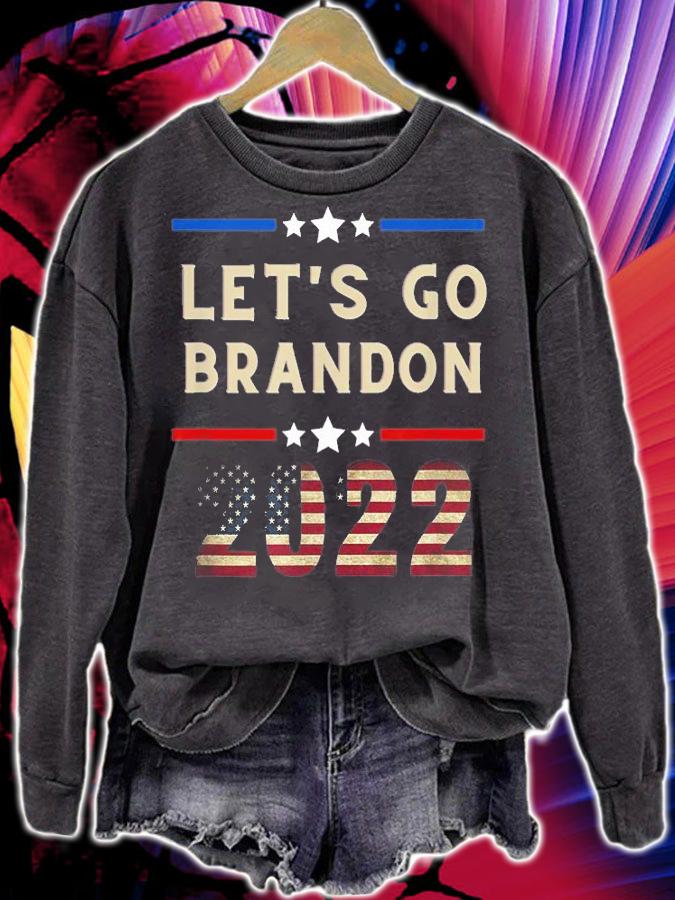 Anti Biden Let's Go Brandon For Men And Women Chant Meme Retro T-Shirt t-shirt