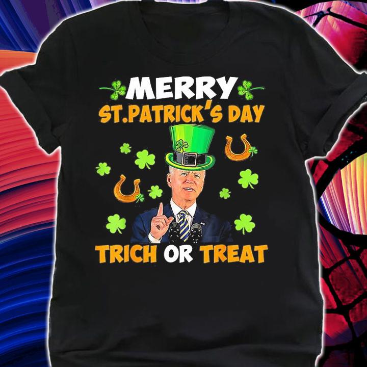 Anti Joe Biden St Patricks Day Shirt Funny Happy 4th Of July T-Shirt t-shirt shirt