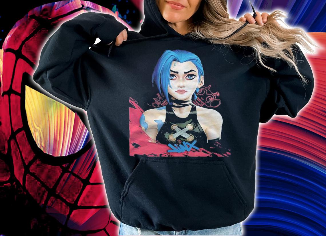 Arcane Jinx League of Legends 2021 T-shirt t-shirt hoodie