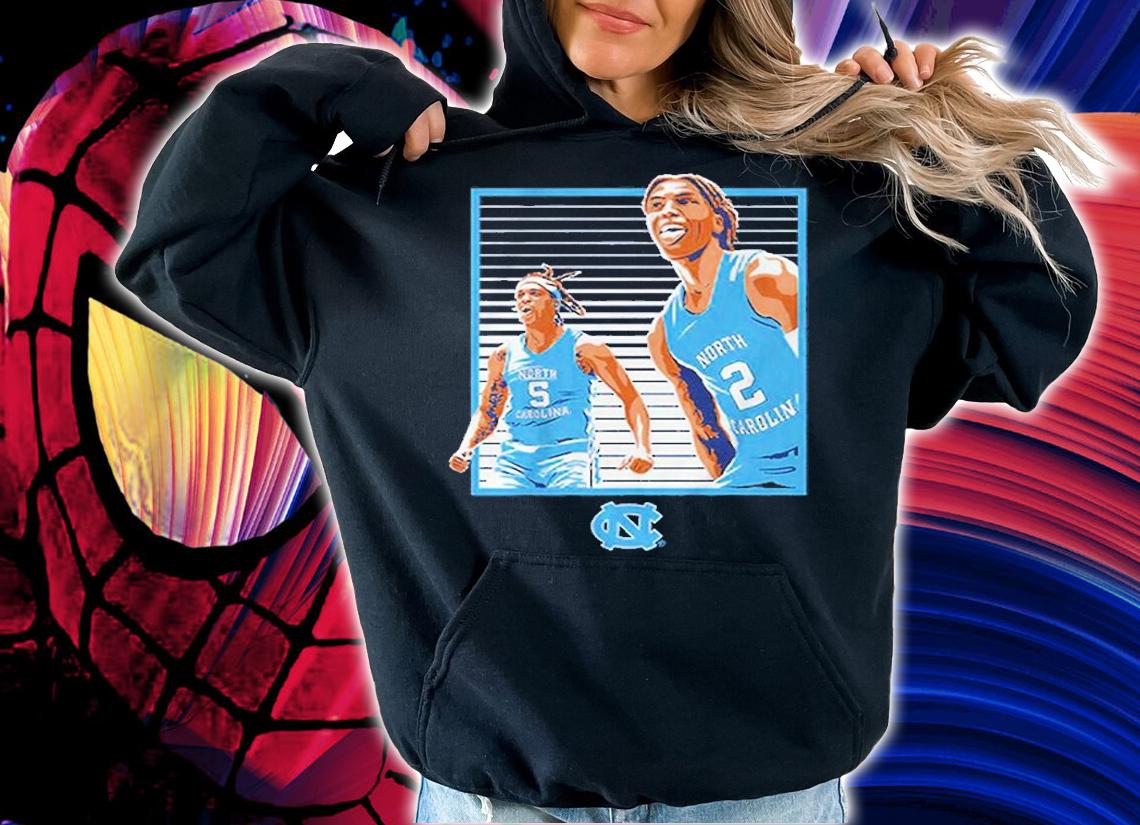Armando Bacot And Caleb Love Frame It Unc Basketball T-Shirt t-shirt hoodie