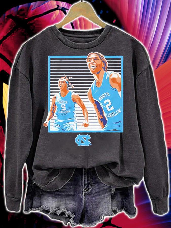 Armando Bacot And Caleb Love Frame It Unc Basketball T-Shirt t-shirt sweatshirt