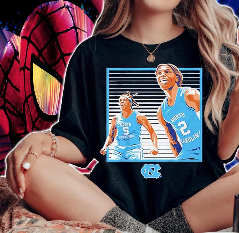 Armando Bacot And Caleb Love Frame It Unc Basketball T-Shirt t-shirt woman shirt