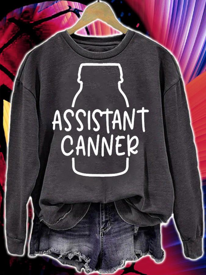 Assistant Canner Canning Gift T-Shirt t-shirt