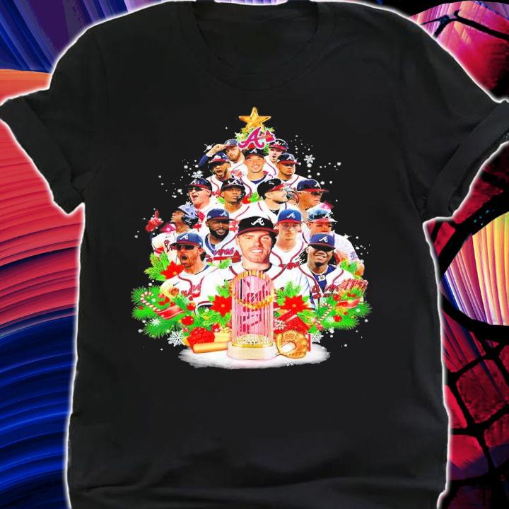 Atlanta Braves World Series Champions 2021 Christmas Tree Shirt t-shirt shirt