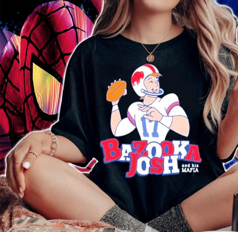 Bazooka Josh and his Mafia shirt t-shirt woman shirt