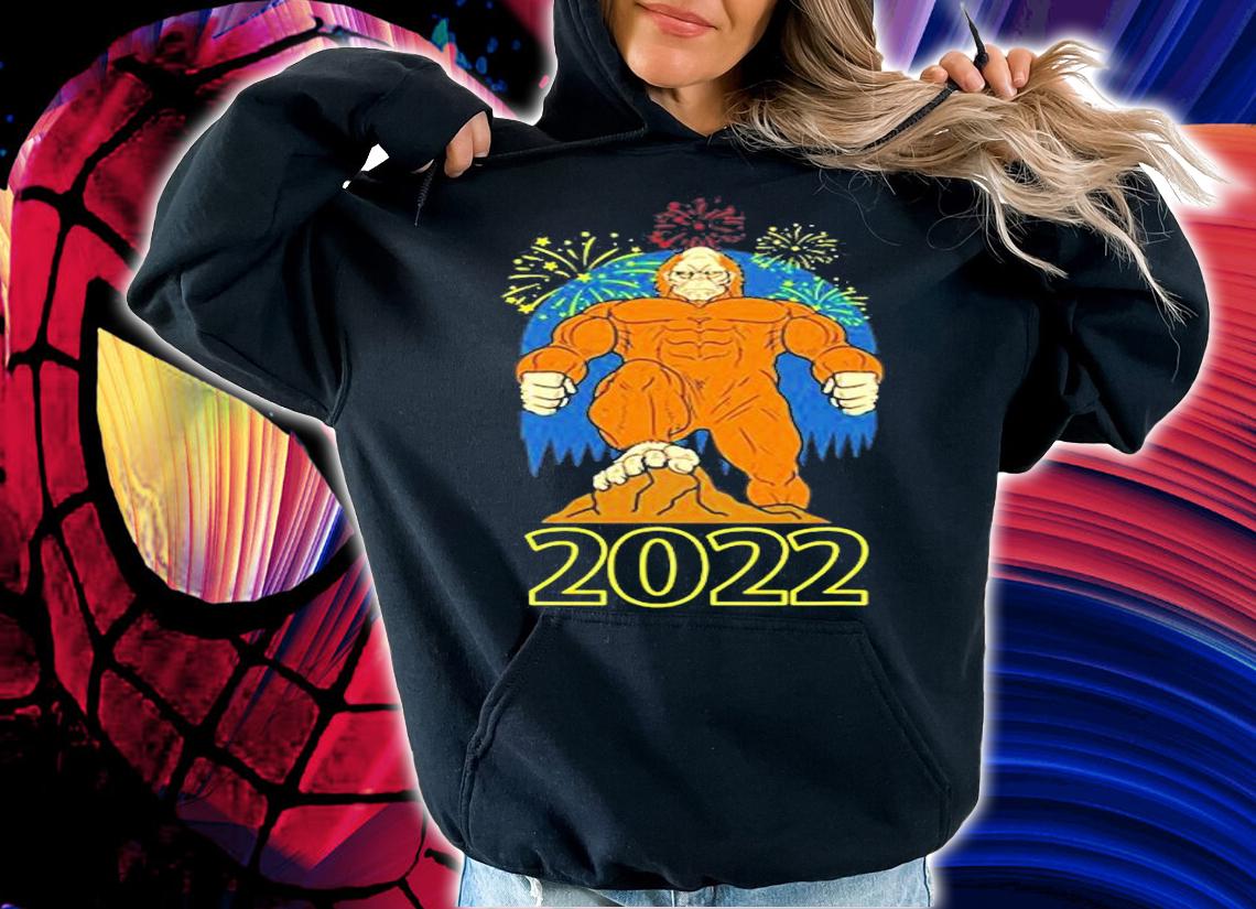 Bigfoot New Years Eve 2022 Party Pajamas Nye Boys Girls Kids T-Shirt t-shirt