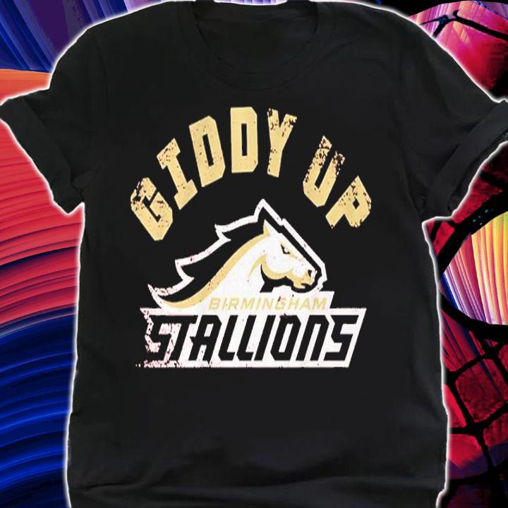 Birmingham Stallions Giddy Up Shirt t-shirt shirt