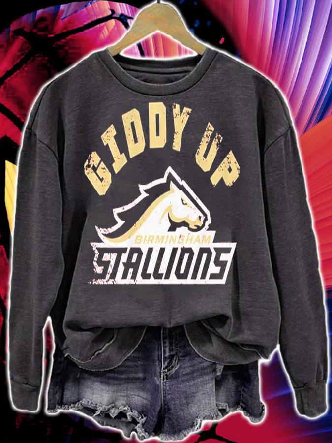 Birmingham Stallions Giddy Up Shirt t-shirt sweatshirt