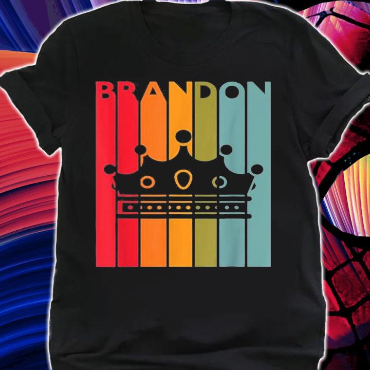 Brandon Gift Idea For Boys Men First Name Vintage Brandon T-Shirt t-shirt shirt