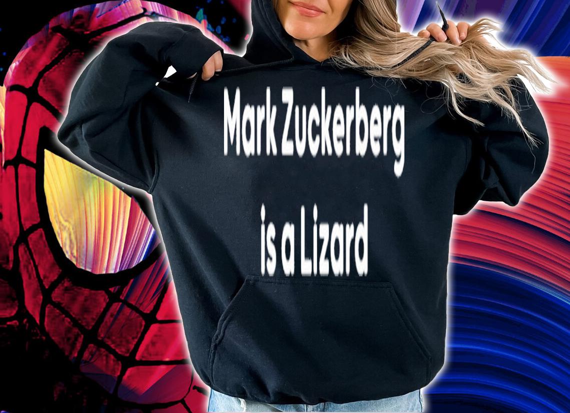 Brett Okamoto Mark Zuckerberg Is A Lizard Shirt t-shirt
