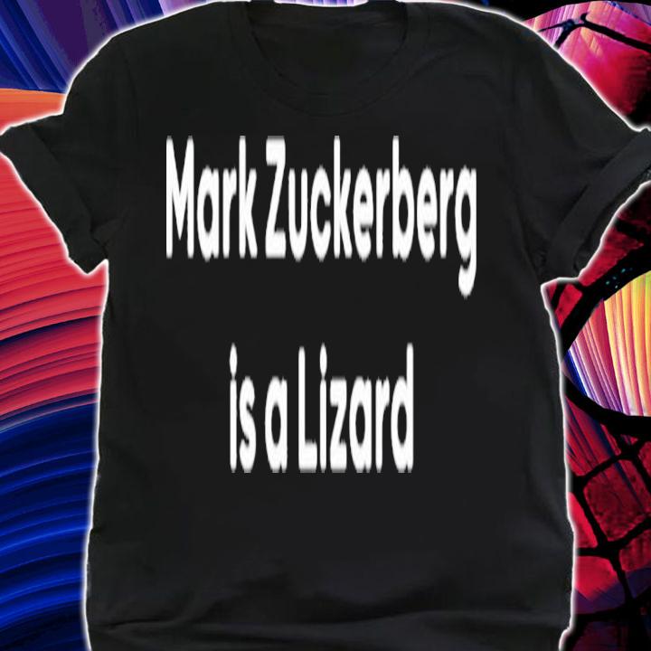 Brett Okamoto Mark Zuckerberg Is A Lizard Shirt t-shirt