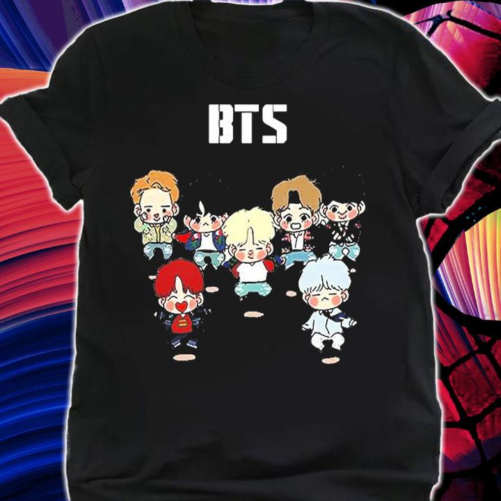 BTS Bangtan Cute Chibi T-Shirt t-shirt shirt