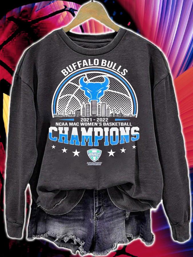 Buffalo Bulls 2022 NCAA MAC Women's Basketball Champions t-shirt sweatshirt