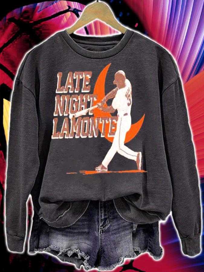 Late Night Lamonte Shirt t-shirt sweatshirt