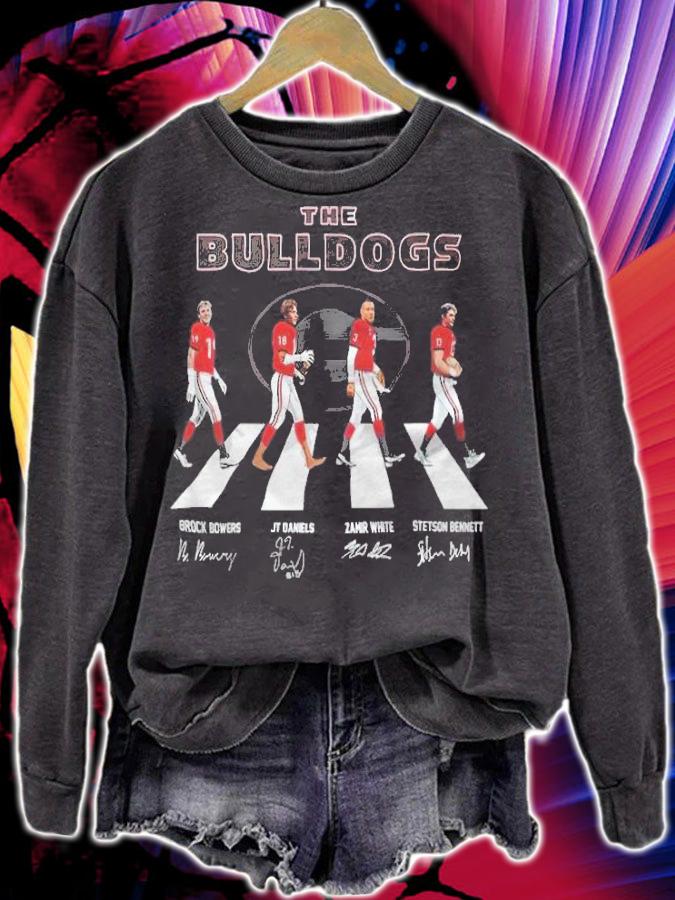 Georgia Bulldogs Football Team Signatures Abbey Road Shirt t-shirt