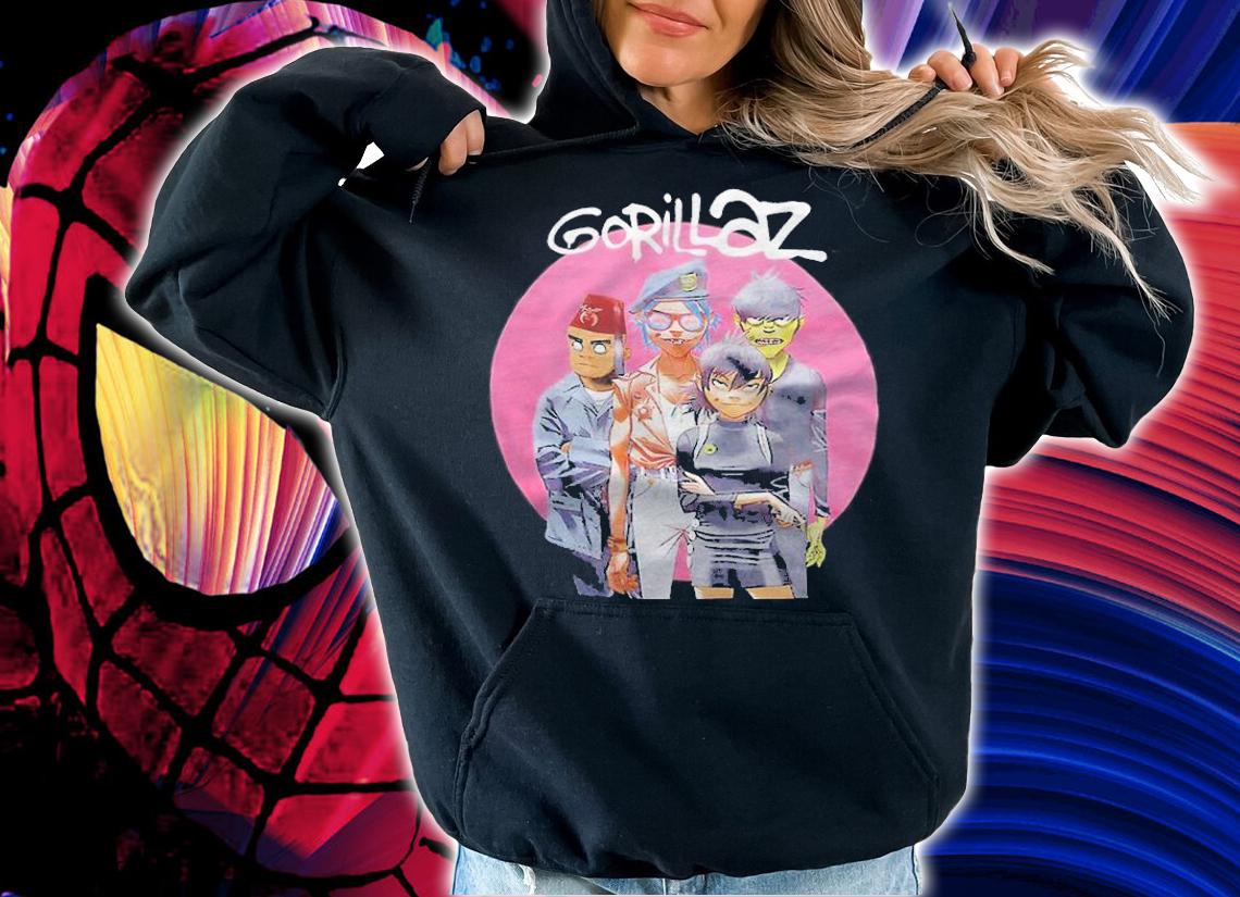 Gorillaz humanz group T-shirt t-shirt