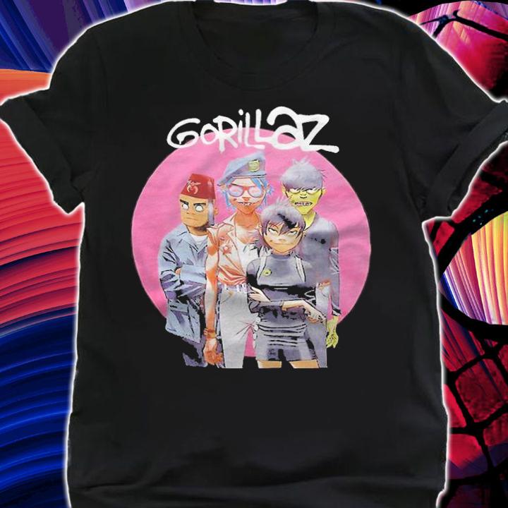 Gorillaz humanz group T-shirt t-shirt