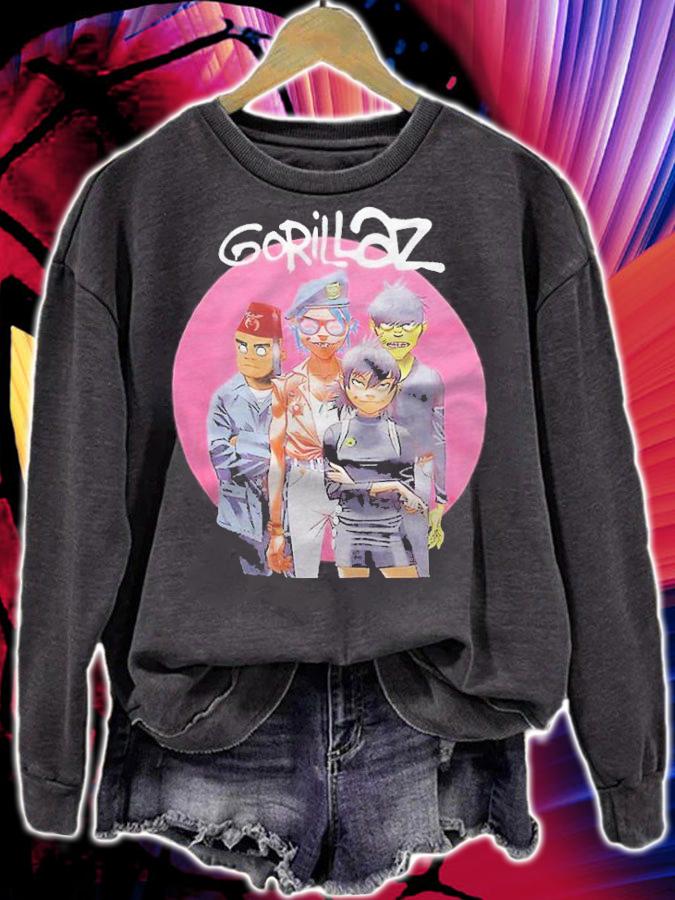 Gorillaz humanz group T-shirt t-shirt