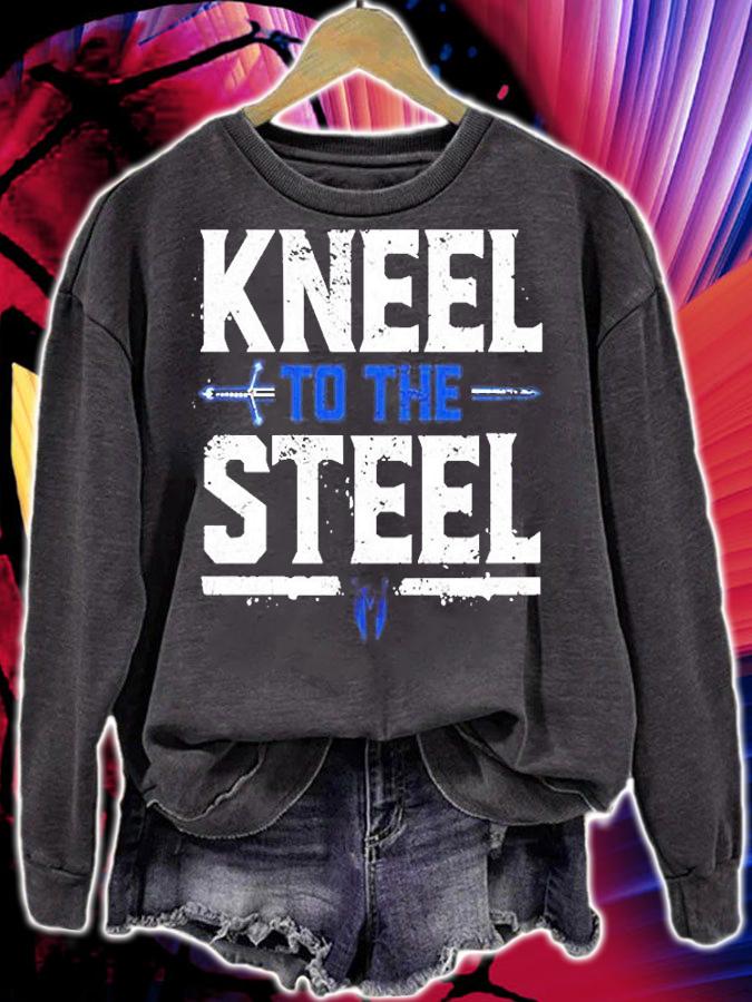 Kneel To The Steel T-Shirt t-shirt
