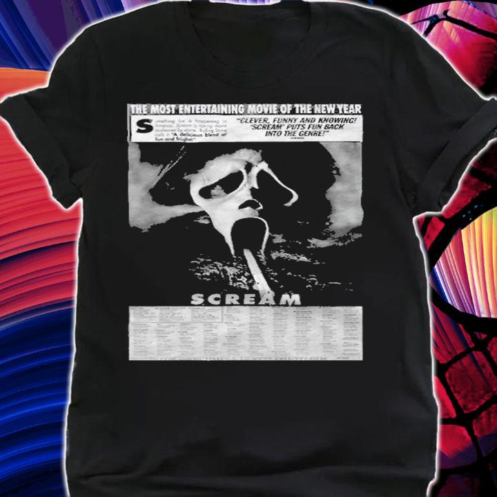 Newspaper requel Scream T-shirt t-shirt shirt