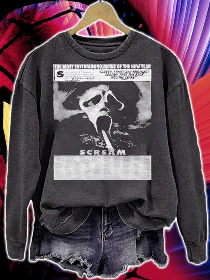 Newspaper requel Scream T-shirt t-shirt sweatshirt
