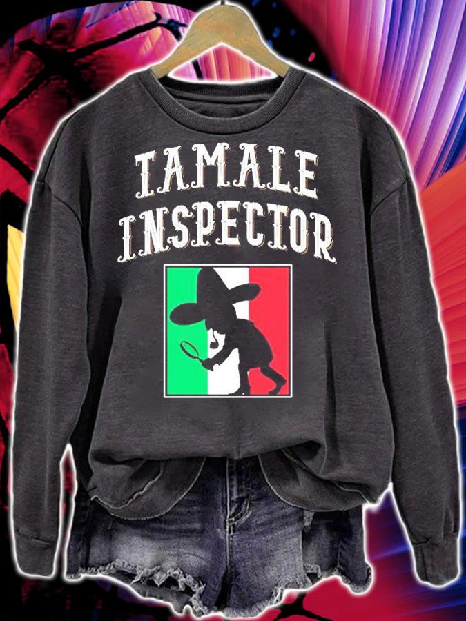 Tamale Inspector Short Sleeve T-Shirt t-shirt sweatshirt