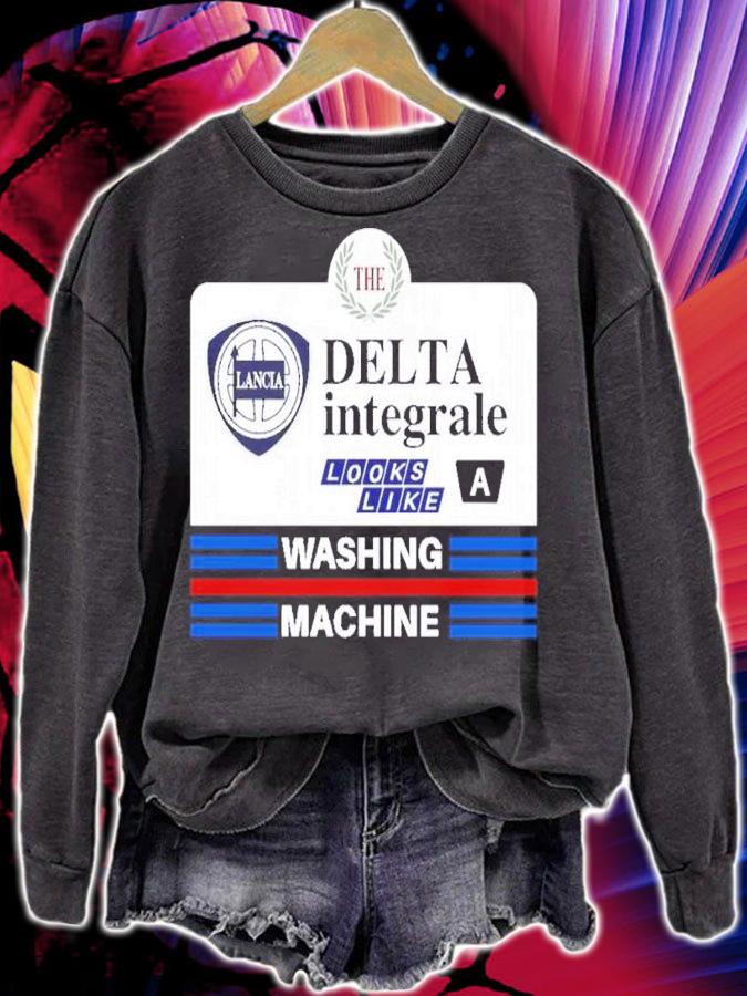 The Delta Integrale Looks Like A Washing Machine Shirt t-shirt sweatshirt