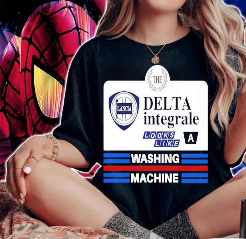 The Delta Integrale Looks Like A Washing Machine Shirt t-shirt woman shirt