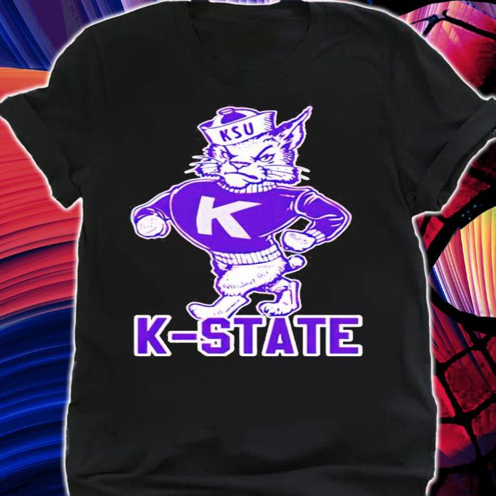 Willie The Kansas State Wildcat Mascot Shirt t-shirt