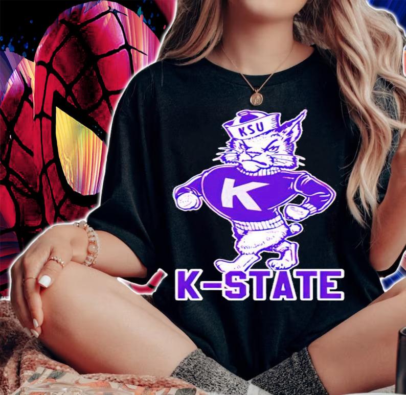 Willie The Kansas State Wildcat Mascot Shirt t-shirt