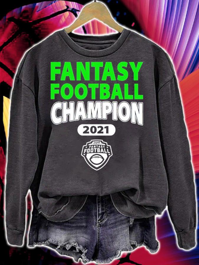 Fantasy Football Champion 2021 Shirt t-shirt sweatshirt