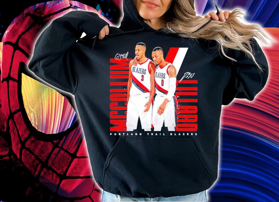 Lillard Mccollum Portland Trail Blazers Basketball Shirt t-shirt hoodie