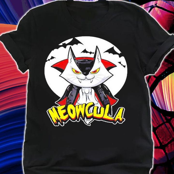Meowcula Cat Vampire Feline Halloween Costume T-Shirt t-shirt shirt