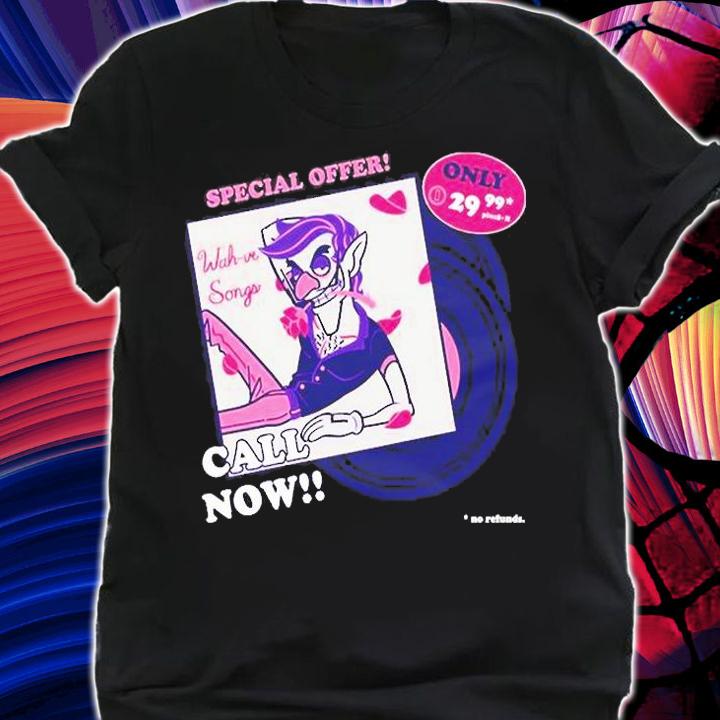 Special Offer Waluigi Wah-Ve Songs T-Shirt t-shirt shirt