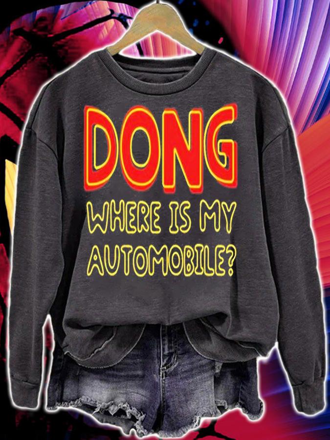 Dong Where is My Automobile T-Shirt t-shirt