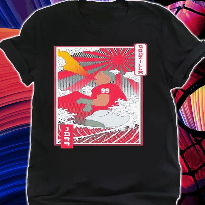 Georgia Bulldogs HC Godzilla Jordan Davis JDZillla 99 T-Shirt t-shirt shirt