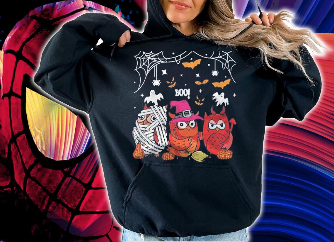Halloween Owl Halloween Costume Gift Shirt t-shirt hoodie