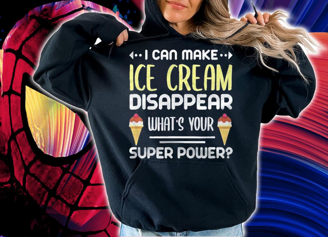 Ice Cream Cone Scoops Dessert Ice Cream Sorbet Shirt t-shirt