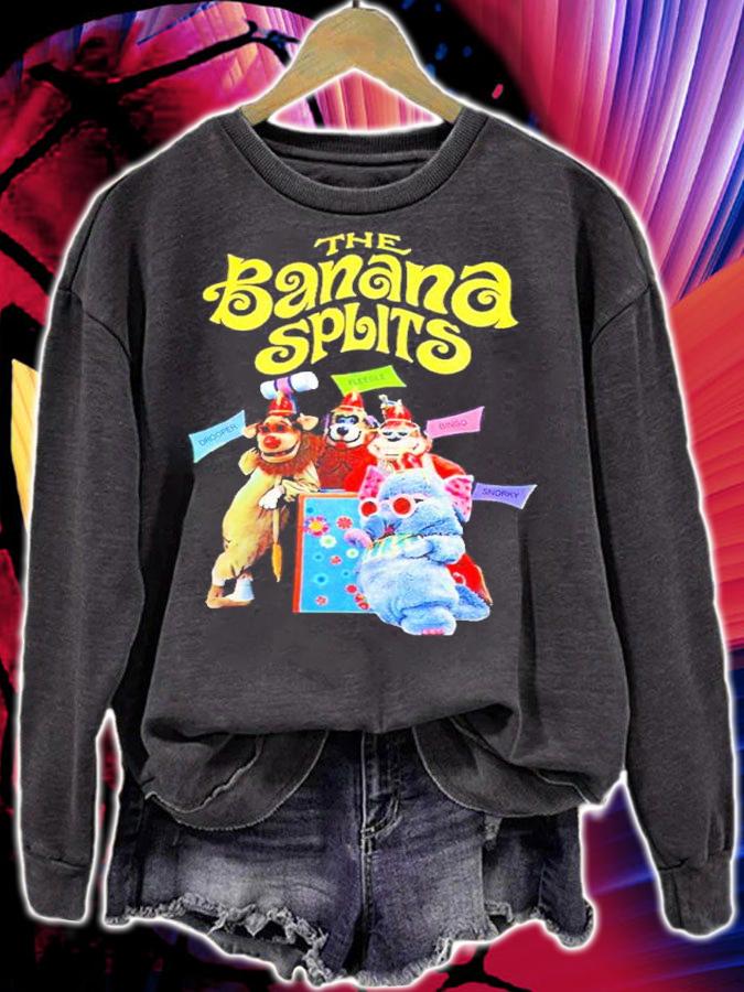The Banana Splits Retro Cast Drooper Fleegle Bingo Snorky Shirt t-shirt