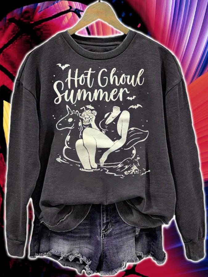 Womens Hot Ghoul Summer Gothic Shirt t-shirt