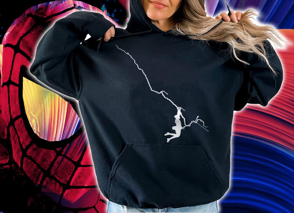Climbing Route Extreme Rock Climber And Free Climber Shirt t-shirt hoodie