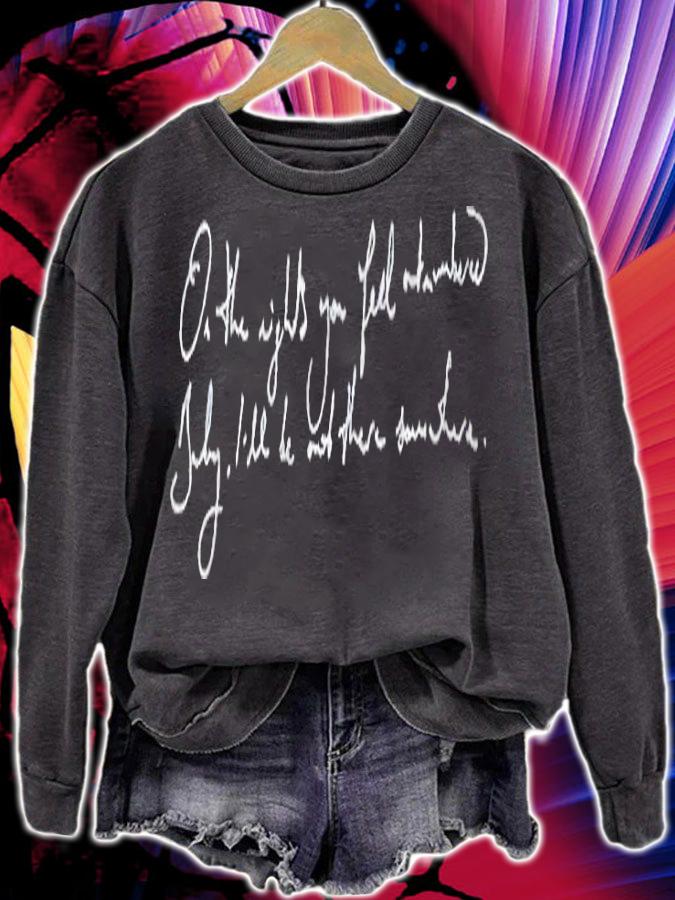 Dermot Kennedy Outnumbered lyric T-shirt t-shirt sweatshirt