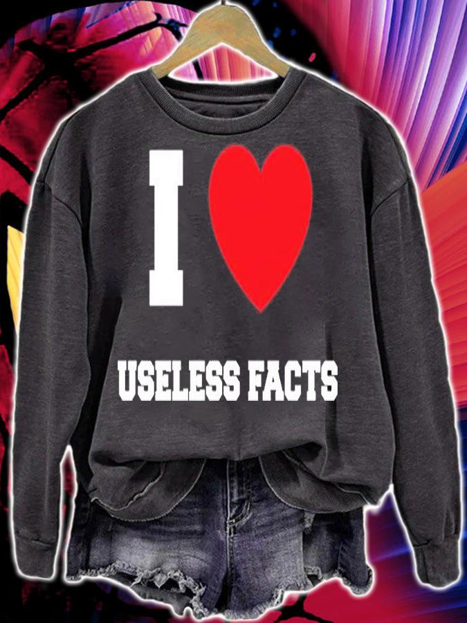 I Love Useless Facts T-Shirt t-shirt