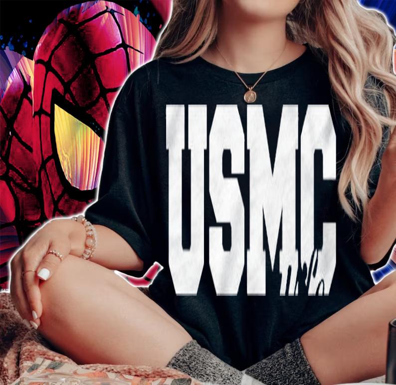 Usmc Wife United States Marine Corps T-shirt t-shirt woman shirt