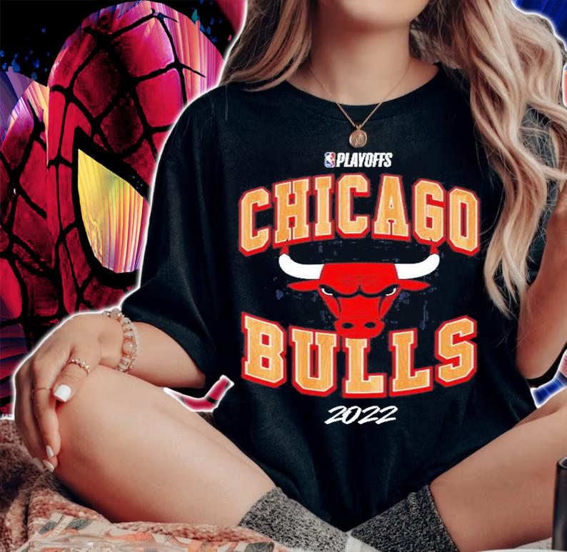 Chicago Bulls Youth 2022 NBA Playoffs T-Shirt t-shirt woman shirt